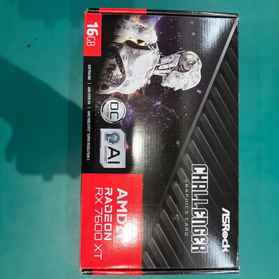 【鹿児島店】中古  ASRock RX7600XT CL 16GO(RX7600XT Challenger OC 16GB) 166368 