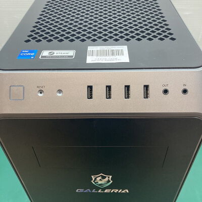 【浦添城間店(沖縄)】中古  GALLERIA RM5C-R36(i5 12400/16GB/RTX3060 12GB/W11H) 4780001304 