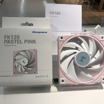 【姫路店】中古  DEEPCOOL FK120 PASTEL PINK(120mm PWM) 4740000527 
