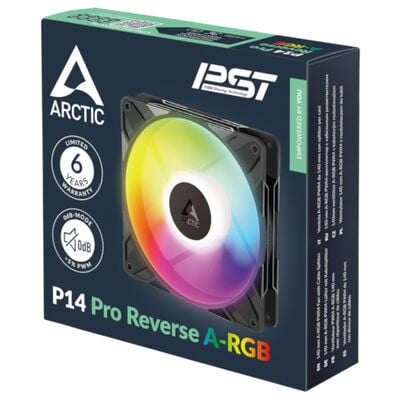 ARCTIC  P14 Pro Reverse A-RGB ACFAN00323A (140mm ブラック) 