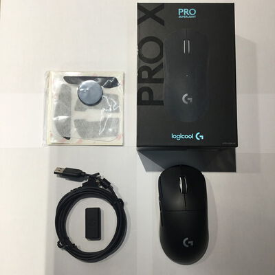 【松山環状枝松店】中古  Logicool PRO X SUPERLIGHT Wireless Gaming Mouse G-PPD-003WL-BK 146967 