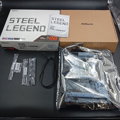 【大須店】中古  ASRock B650 Steel Legend WiFi (B650 AM5 ATX) 168306 
