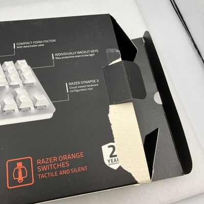 【新潟店】中古  Razer BW Lite JP MercuryWhite (RZ03-02640800-R3J1) 160334 