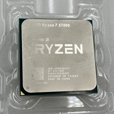 【新潟店】中古  AMD Ryzen 7 5700G (AM4/3.8GHz/20M/C8/T16/65W) 146739 