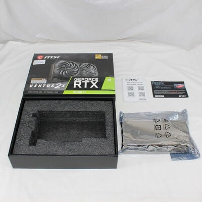 【通販センター】中古  MSI GeForce RTX 3060 Ti VENTUS 2X OC（RTX3060Ti 8GB） 3480034222 
