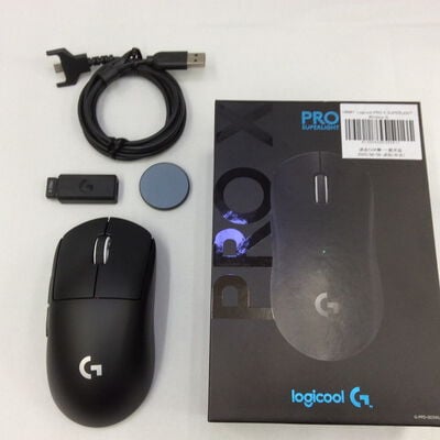 【浜松店】中古  Logicool PRO X SUPERLIGHT Wireless Gaming Mouse G-PPD-003WL-BK 146967 