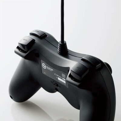 エレコム  JC-GP30XVBK (有線FPSゲームパッド GP30XV クロス配置) 
