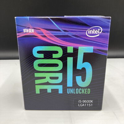 【熊本浜線店】中古  INTEL Core i5-9600K (1151/3.70GHz/9M/C6/T6) 138480 