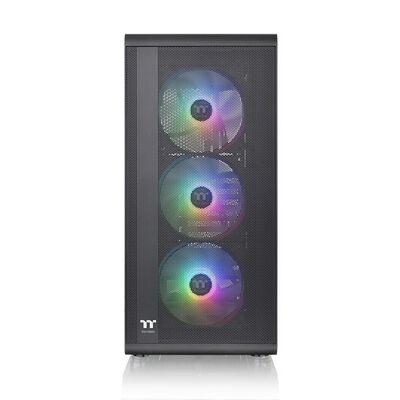 Thermaltake  S200 TG ARGB CA-1X2-00M1WN-00 (ATX ガラス ブラック) 
