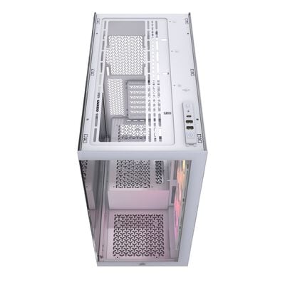 Corsair  3500X ARGB Tempered Glass White CC-9011279-WW (E-ATX ガラス ホワイト) 