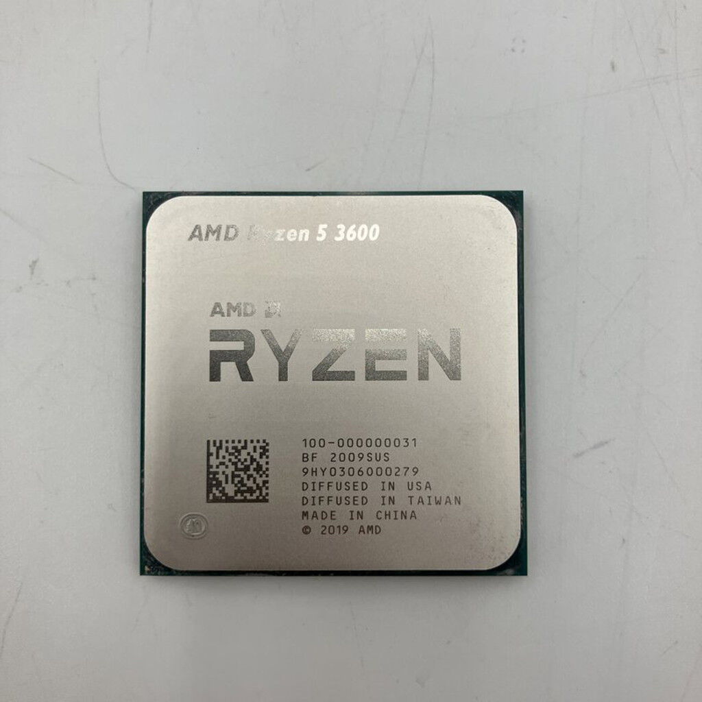 中古 AMD Ryzen 5 3600 (AM4/3.6/35M/C6/T12/65W) 140027 （394215