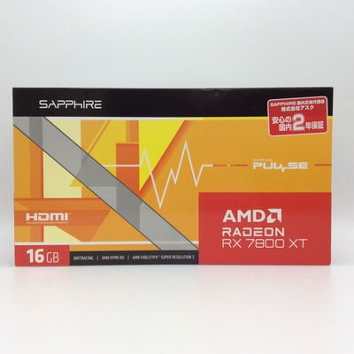 【浜松店】中古  SAPPHIRE 11330-02-20G PULSE RX7800XT GAMING (RX7800XT 16GB) 162728 