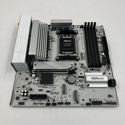 【なんば店】中古  ASRock B850M Pro RS WiFi White (B850 AM5 mATX) 3280022055 