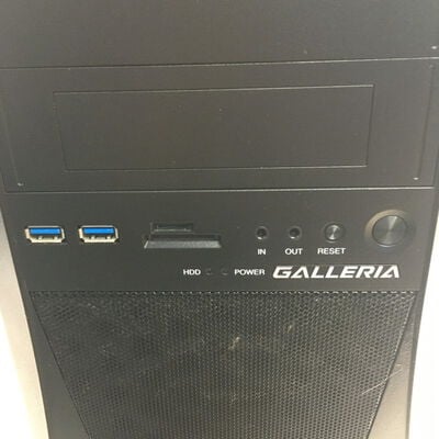 【博多店】中古  GALLERIA XF(i7-8700K/16G/SSD 512G/HDD 2T/RTX2070) 3310006471 