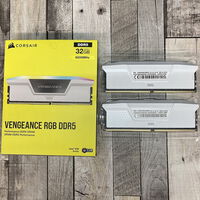 中古  CORSAIR CMH32GX5M2E6000C36W(DDR5-6000 16GB&times;2) 3320005206 