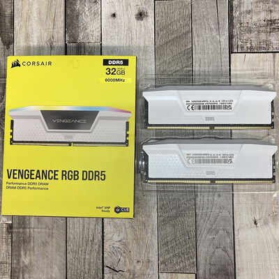 【広島店】中古  CORSAIR CMH32GX5M2E6000C36W(DDR5-6000 16GB&times;2) 3320005206 