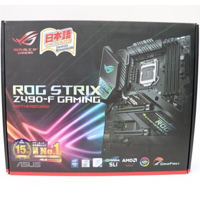 【札幌店】中古  ASUS ROG STRIX Z490-F GAMING (Z490 1200 ATX DDR4) 142600 