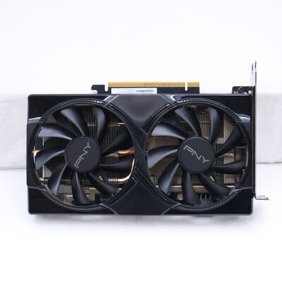 【通販センター】中古  PNY GeForce RTX 5060 8GB Overclocked Dual Fan VCG50608DFXPB1-O（RTX5060 8GB） 3480041918 