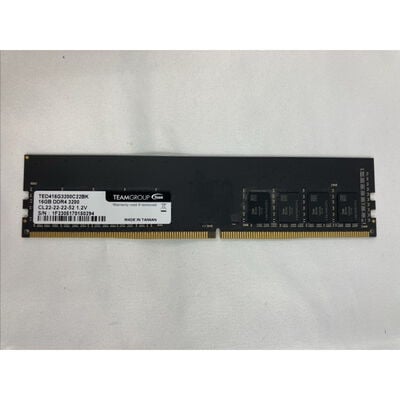 【仙台店】中古  TEAM　TES416G3200C22BK　PC4-25600　16GB 3240009597 