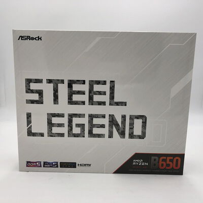【盛岡都南店】中古  ASRock B650 Steel Legend WiFi (B650 AM5 ATX) 168306 