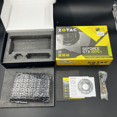 【大須店】中古  ZOTAC ZT-P10710G-10P (GTX1070Ti 8G GDR5 Mini) 136244 
