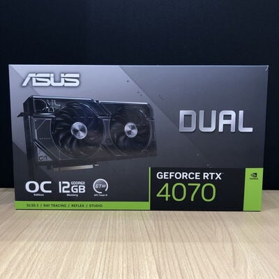 【甲府飯田店】中古  ASUS DUAL-RTX4070-O12G (RTX4070 12GB) 157131 