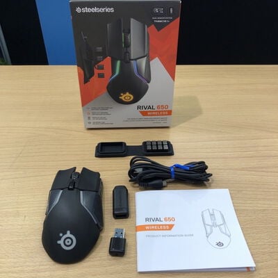 【甲府飯田店】中古  SteelSeries Rival 650 Wireless 62456 4720002336 