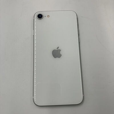 【なんば店】中古  【au】Apple iPhoneSE 4.7インチ (第2世代/2020) 64GB (ホワイト) MHGQ3J/A 新パッケージ版 146172 