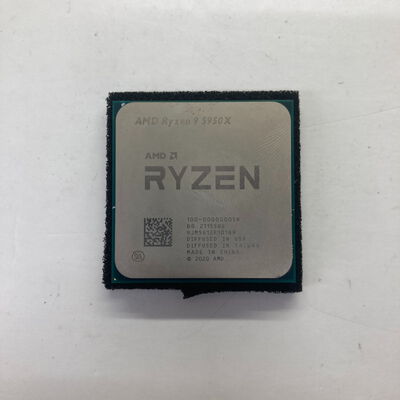 【千葉店】中古  AMD Ryzen 9 5950X (AM4/3.4/72M/C16/T32/105W) 143913 