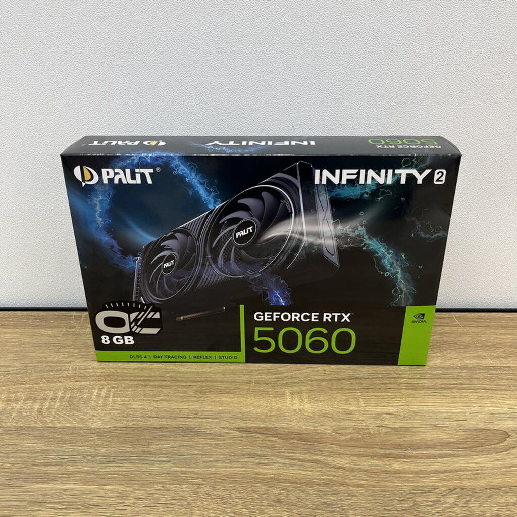 中古 Palit NE75060V19P1-GB2063L(RTX5060 Infitnity2 OC) 4990001230