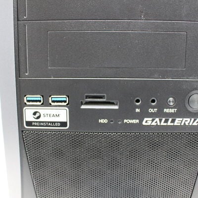 【通販センター】中古  THIRDWAVE GALLERIA KT(Intel Core i7 8700/16GB DDR4 (PC4)/SSD500GB/DVDマルチ/NVIDIA GeForce GTX 1660 Ti 6GB/デスクトップ/W11H64 MAR) 195849 