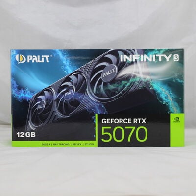 【通販センター】中古  Palit NE75070019K9-GB2050S (RTX5070 Infinity 3) 3480034628 
