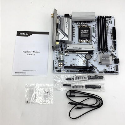 【白山FM松任店】中古  ASRock B760M Pro RS WiFi White (B760 1700 mATX DDR5) 4950001151 