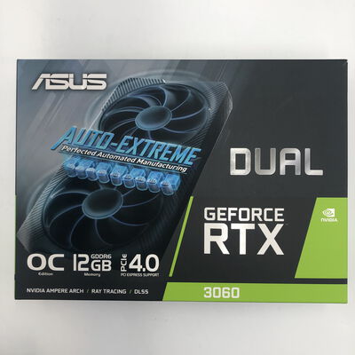 【福井日之出店】中古  ASUS DUAL-RTX3060-O12G-V2 (RTX3060 12GB) 175497 