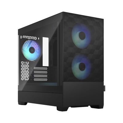Fractal Design  Pop Mini Air RGB Black TG Clear Tint FD-C-POR1M-06 (MicroATX) 