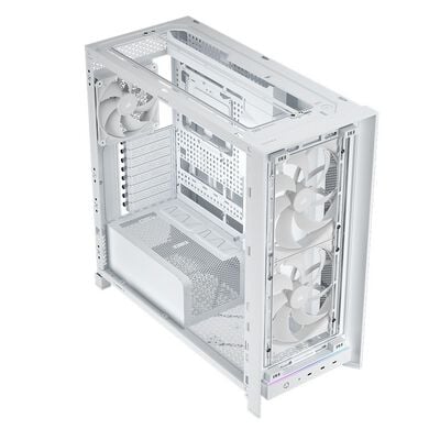 Corsair  FRAME 5000D WOOD RS White/Oak CC-9011354-WW (E-ATX ガラス ホワイト/オーク) 