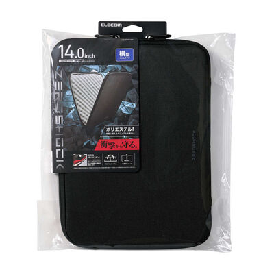 エレコム  ZSB-IBTHP14BK (14インチ インナーケース ブラック) 