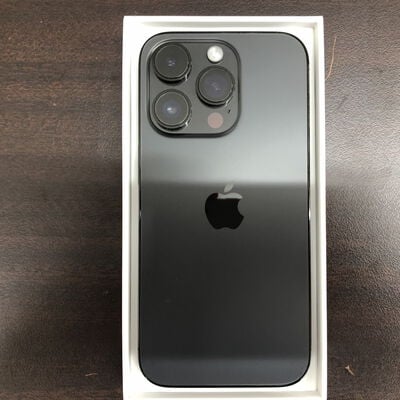 【福山ココローズ店】中古  【国内版SIMフリー】Apple iPhone14 Pro 6.1インチ 256GB (スペースブラック) MQ0Q3J/A 155018 