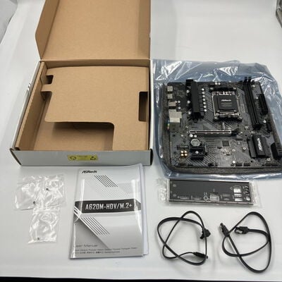 【なんば店】中古  ASRock A620M-HDV/M.2+ (A620 AM5 mATX DDR5) 168313 
