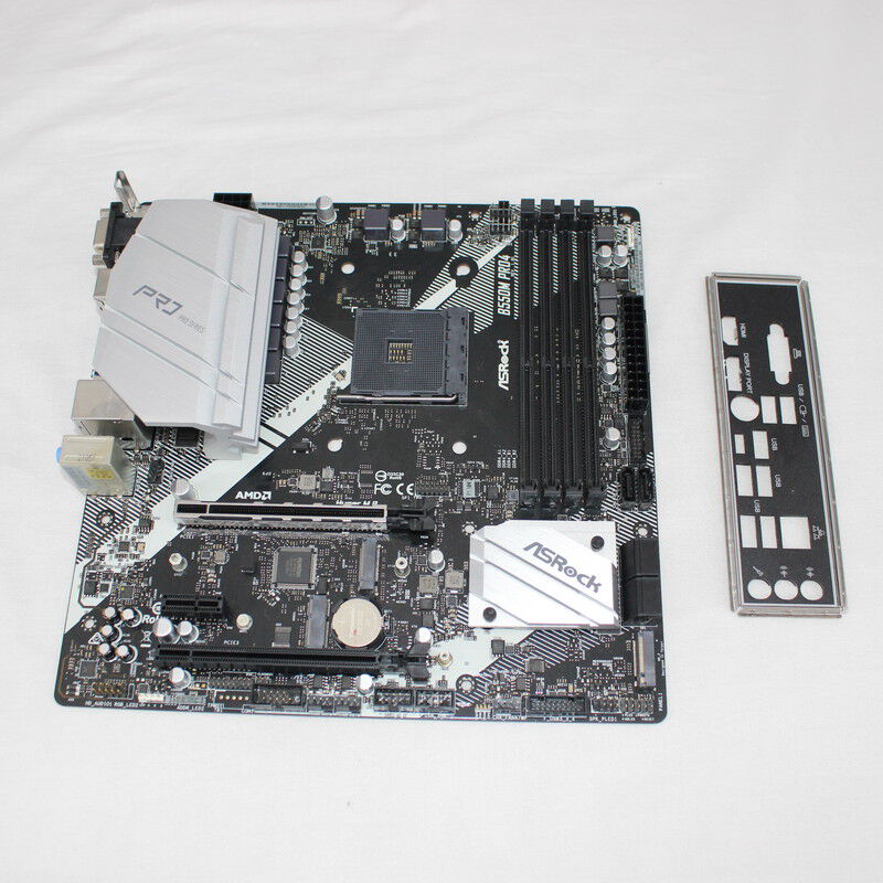 ASRock B550M PRO4 新品　レシート付けます! ASRock B550M PRO4 新品 レシート付けます! - メルカリ