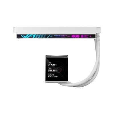 ASUS  ROG Strix LC IV 360 ARGB LCD White Edition (ROG STRIX LC IV 360 ARGB LCD WHT) 