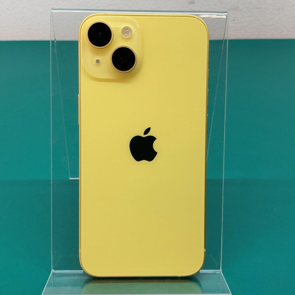 中古 【国内版SIMフリー】Apple iPhone14 6.1インチ 128GB (イエロー
