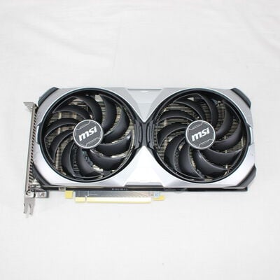 【通販センター】中古  MSI RTX4070 VENTUS 2X E 12G(RTX4070 12GB G6X 1H3P) 1460026026 