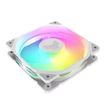 ASUS  TUF Gaming TR120 ARGB Reverse Fan - Triple Pack ホワイト (TUF GAMING TR120 FAN ARGB REVERSE WHITE 3IN1) 