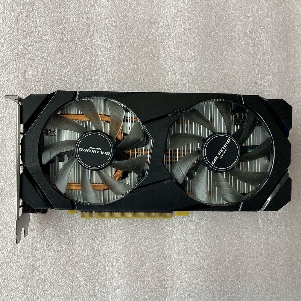 中古 玄人志向 GG-GTX1660Ti-E6GB/DF (GTX1660Ti 6GB) 3180006928