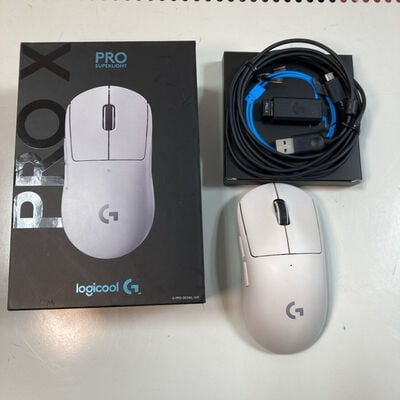 【大宮店】中古  Logicool PRO X SUPERLIGHT Wireless Gaming Mouse G-PPD-003WL-WH 146966 
