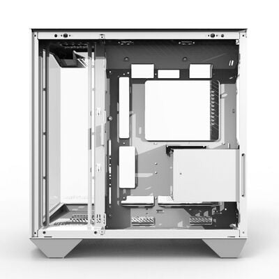 darkFlash  DY470 DY470-PCCASE-WHITE (ATX ガラス ホワイト) 
