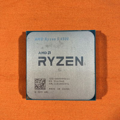 【なんば店】中古  AMD Ryzen 5 4500 (AM4/3.6GHz/11M/C6/T12/65W) 150745 