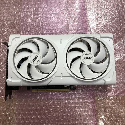 【宮崎恒久店】中古  MSI GeForce RTX5060Ti 8G VENTUS 2X OC WHITE PLUS (RTX5060Ti 8GB) 5160001094 