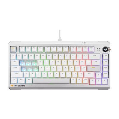 ASUS  TUF Gaming K4 Magnetic White (R704 TUF K4 MAG/RD/US/PBT/WHT) 